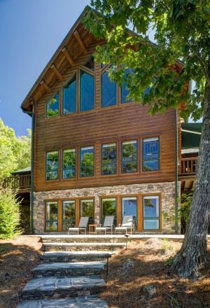 katahdin cedar log home