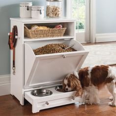 Built in dog feeding station cheap