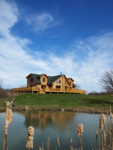 Rural log home financing