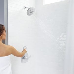 Spectra+ etouch shower head for universal design