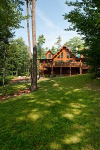 Katahdin log home energy efficiency