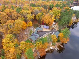 NH LEED Katahdin Log Home energy efficiency