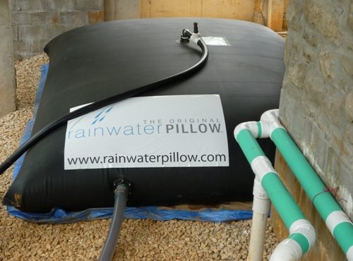 rainwater caching sustainable