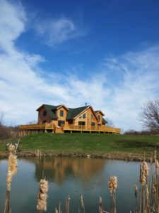 katahdin cedar log home fire mitigation tips