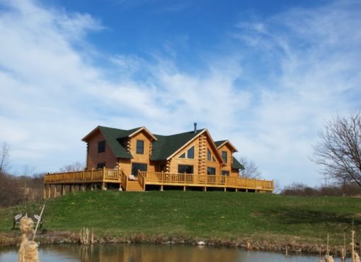 cedar log home