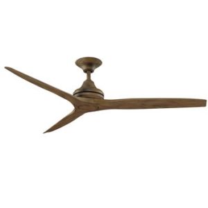 The Zephyr Ceiling fan offers color options to match your KAtahdin Cedar Log Home decor.